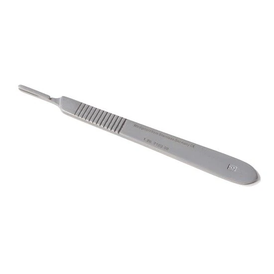 Scalpel handvat No. 3 voor mesjes in de 10 serie