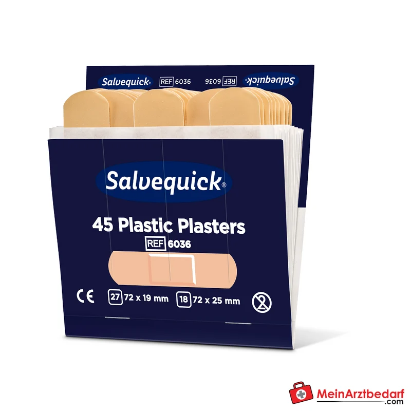 Salvequick Pflasterstrips Refill