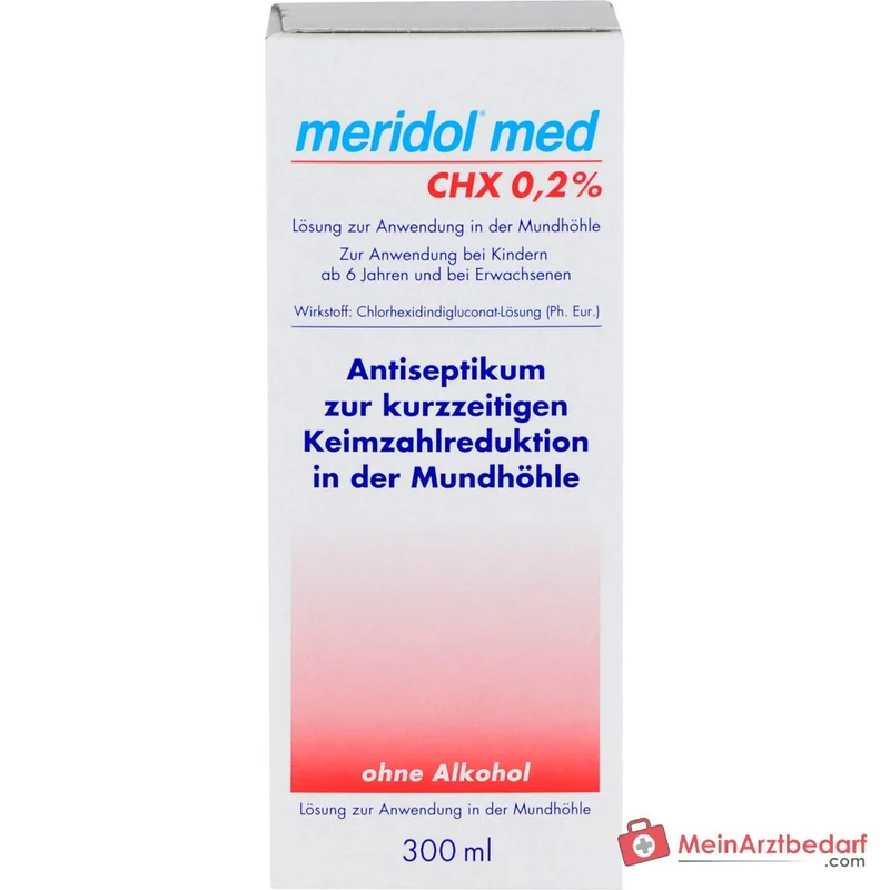 meridol med CHX 0,2% Mundspülung, 300 ml