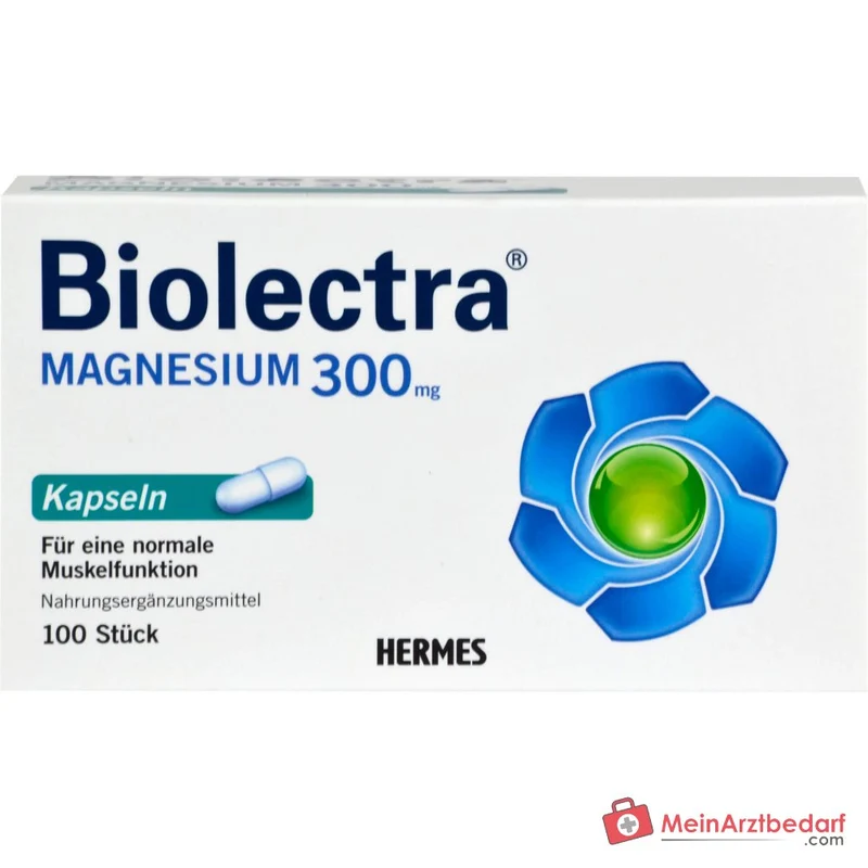 Biolectra Magnesium Magnesiumoxid Kapseln, 100 St.