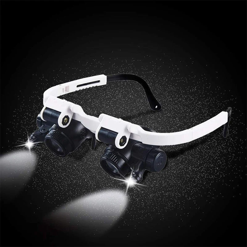 Luminara | Ergonomische Lupenbrille mit LED-Beleuchtung