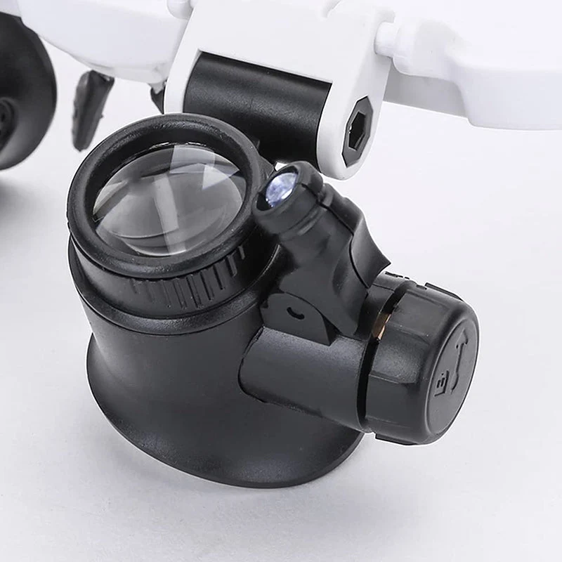 Luminara | Ergonomische Lupenbrille mit LED-Beleuchtung