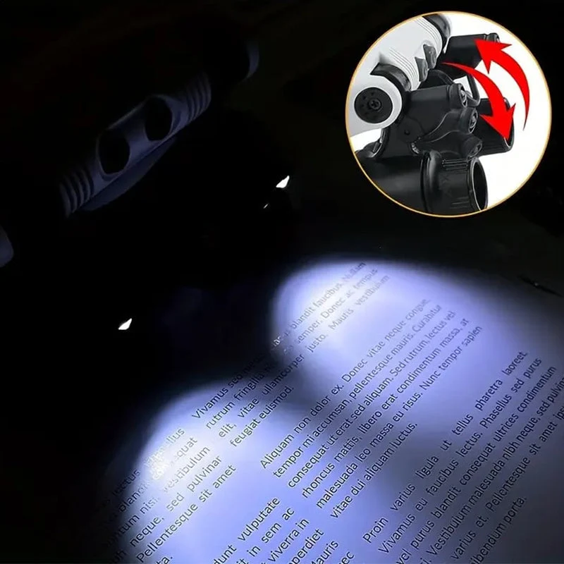Luminara | Ergonomische Lupenbrille mit LED-Beleuchtung