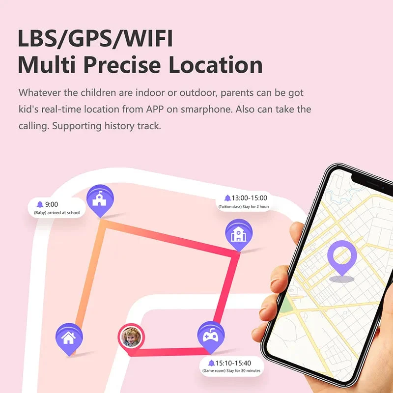 LumiWatch | Kinder-Smartwatch mit GPS und Videoanruf-Funktion