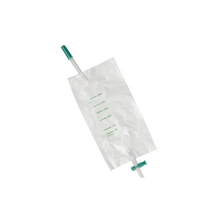 Hekura eendaagse beenzak 500 ml - 10 cm slang - kruiskraan - 200 stuks