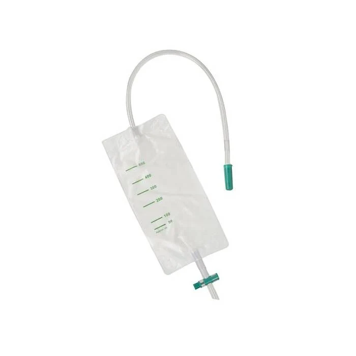 Hekura eendaagse beenzak 500 ml - 45 cm slang - kruiskraan - 30 stuks
