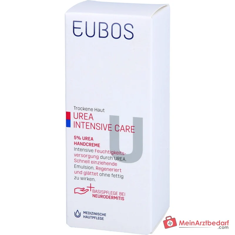 Eubos Trockene Haut Urea 5% Handcreme, 75 ml
