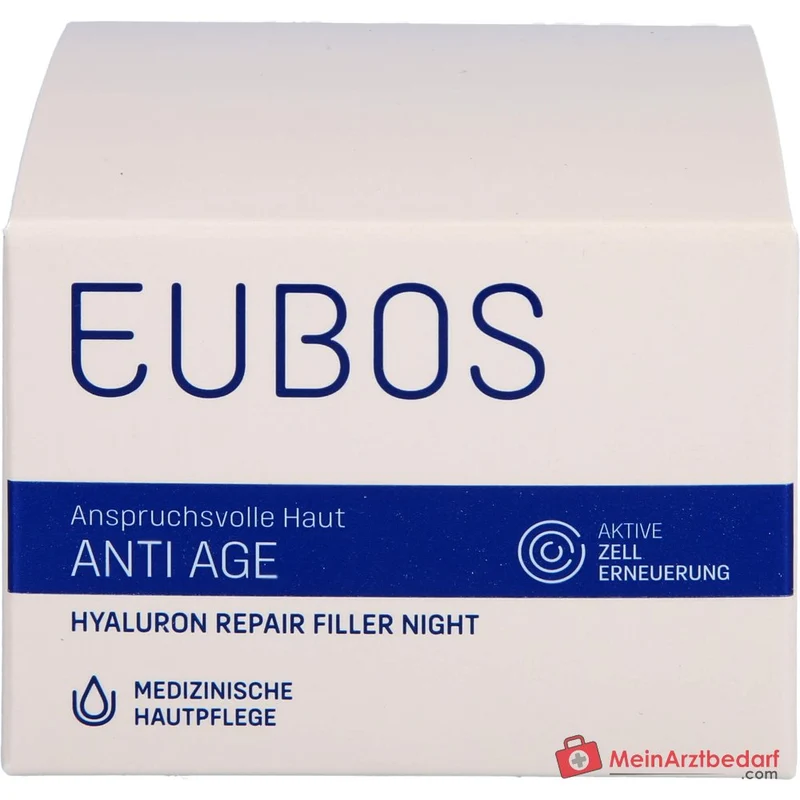 Eubos Anti Age Hyaluron Repair Filler Night Nachtcreme, 50 ml