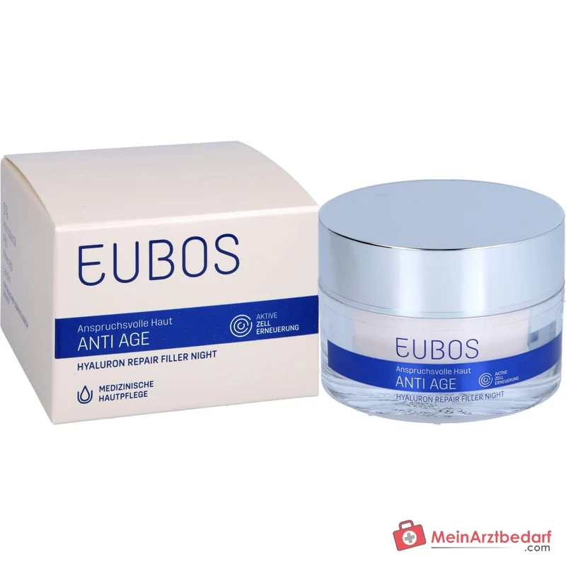 Eubos Anti Age Hyaluron Repair Filler Night Nachtcreme, 50 ml