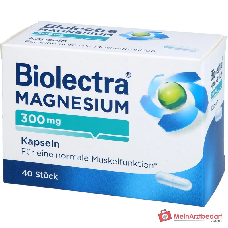 Biolectra Magnesium Magnesiumoxid Kapseln, 40 St.