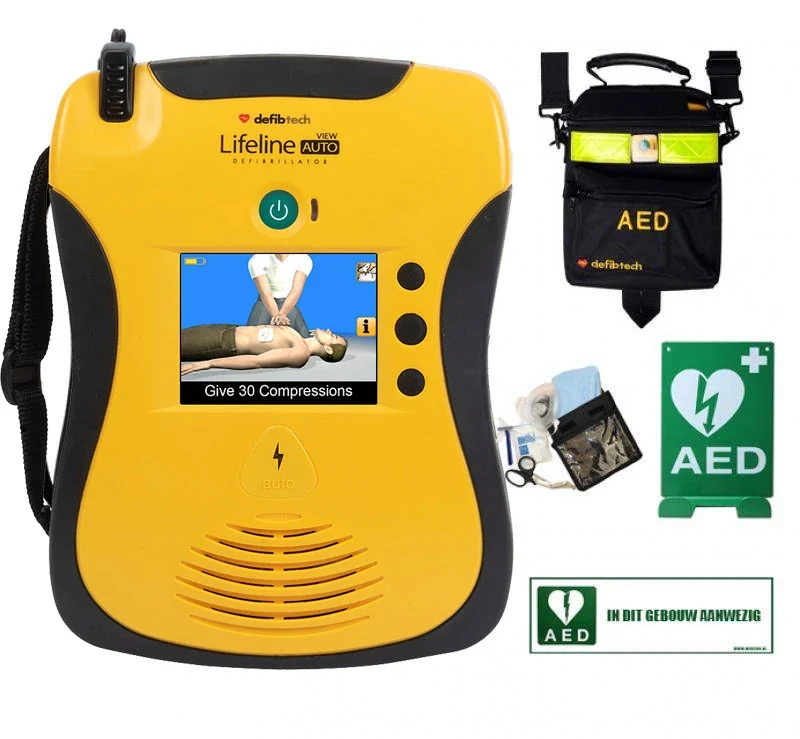 Defibtech Lifeline View AED volautomaat - actiepakket - Nederlands