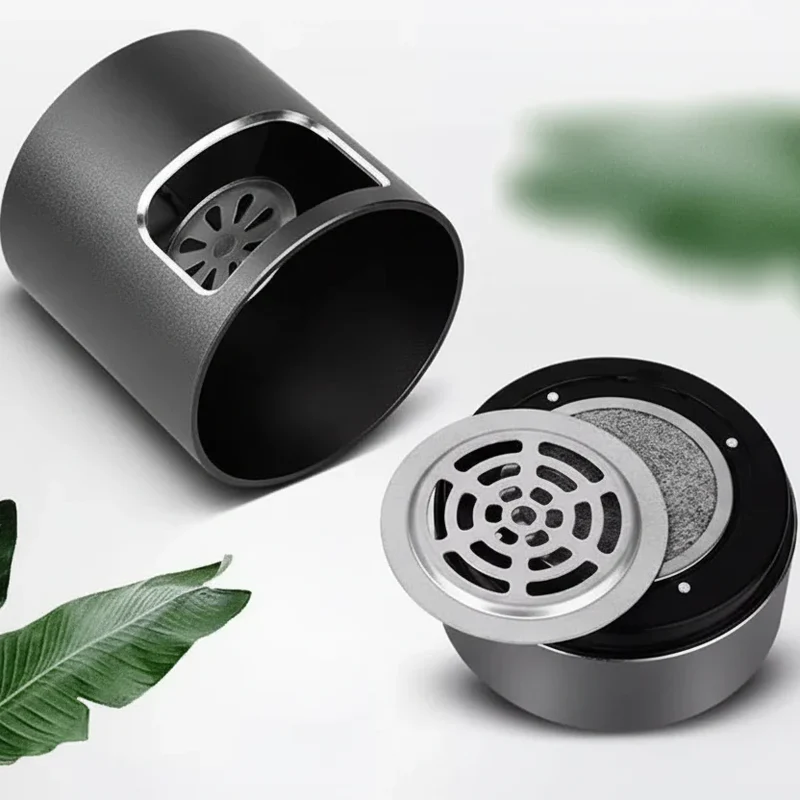 PURENOVA - Leistungsstarker rauchfreier Aschenbecher mit HEPA-Luftfilter & USB-Ionentechnologie