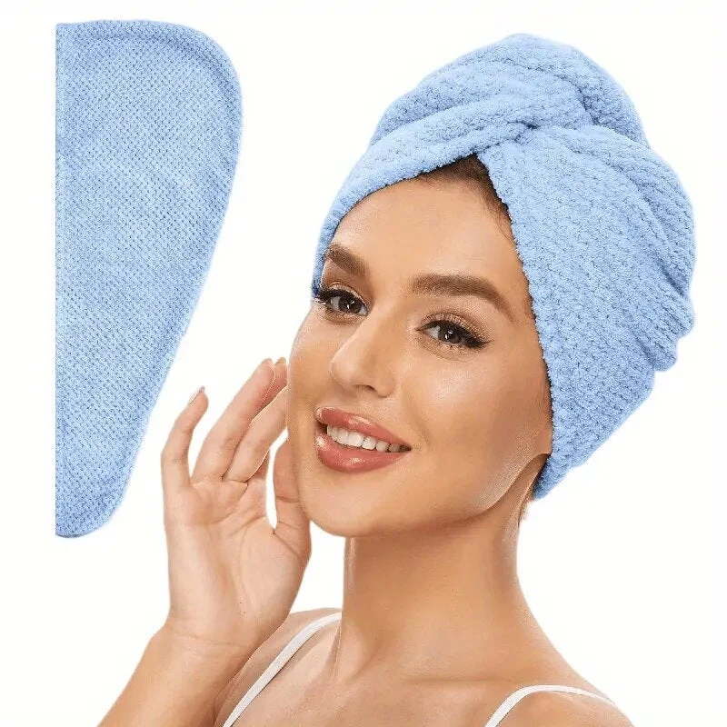 SILKDRY - 300Gsm Weiches Haartuch Schnelltrocknendes Badezimmerzubehör