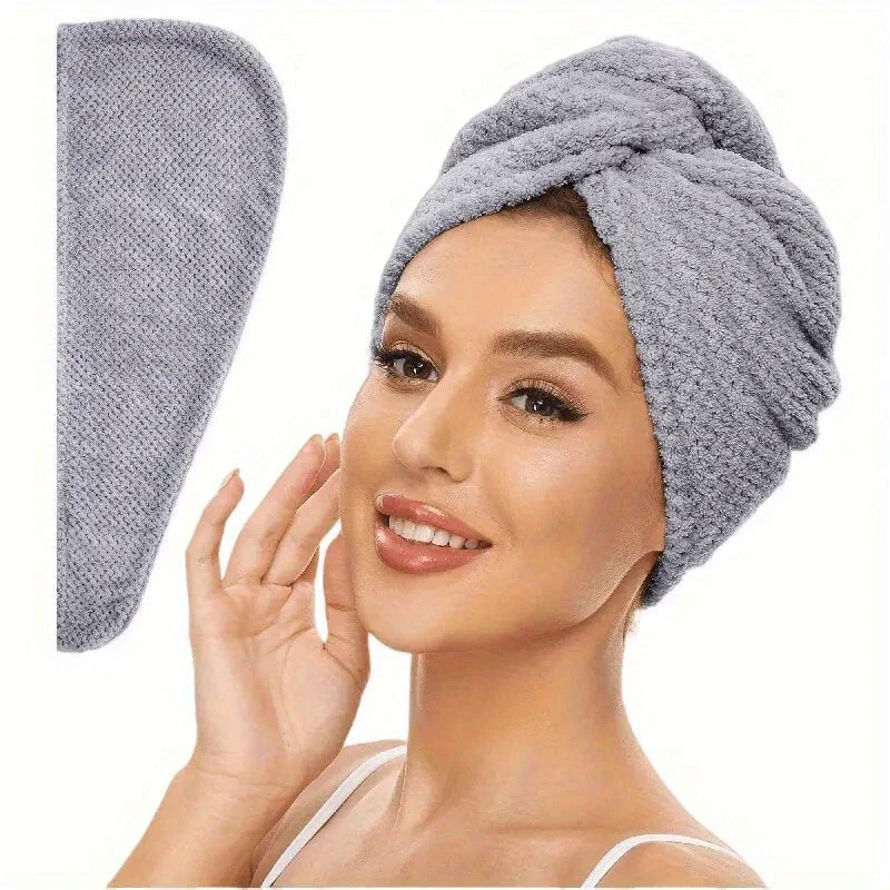 SILKDRY - 300Gsm Weiches Haartuch Schnelltrocknendes Badezimmerzubehör
