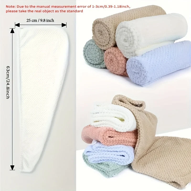 SILKDRY - 300Gsm Weiches Haartuch Schnelltrocknendes Badezimmerzubehör