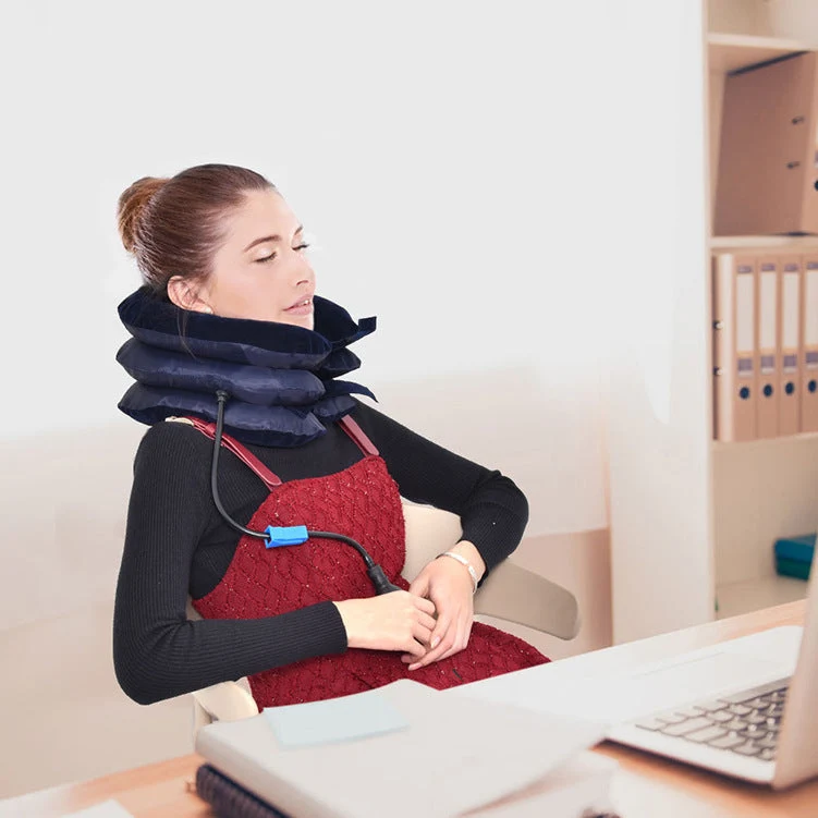 SPINEALIGN – Aufblasbare zervikale Nackenstrecker zur Schmerzlinderung