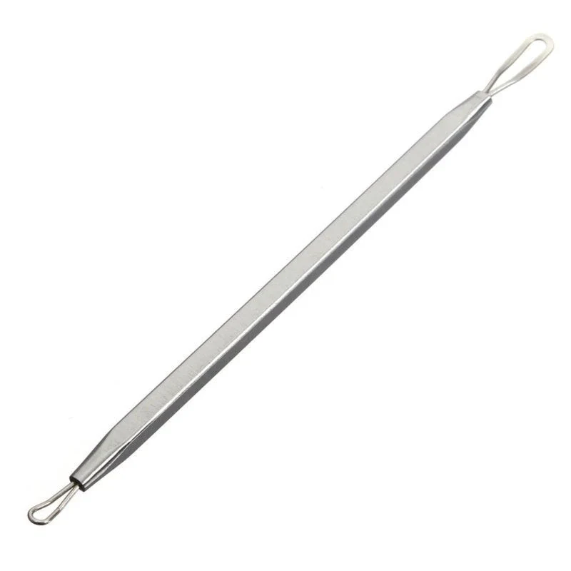 Comedonendrukker - 10cm - RVS