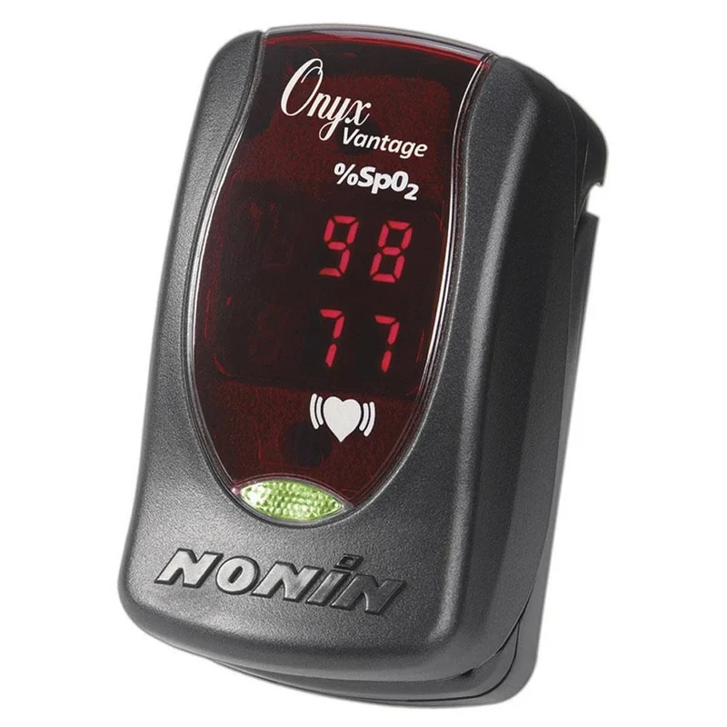 Nonin onyx vantage pulse, vingerpulsoximeter, saturatiemeter, oximeter - 9590 Zwart