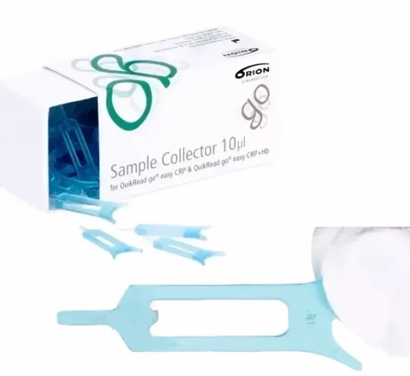 QUIKREAD Collectors Easy CRP Sample collectors 10µl - 50 stuks