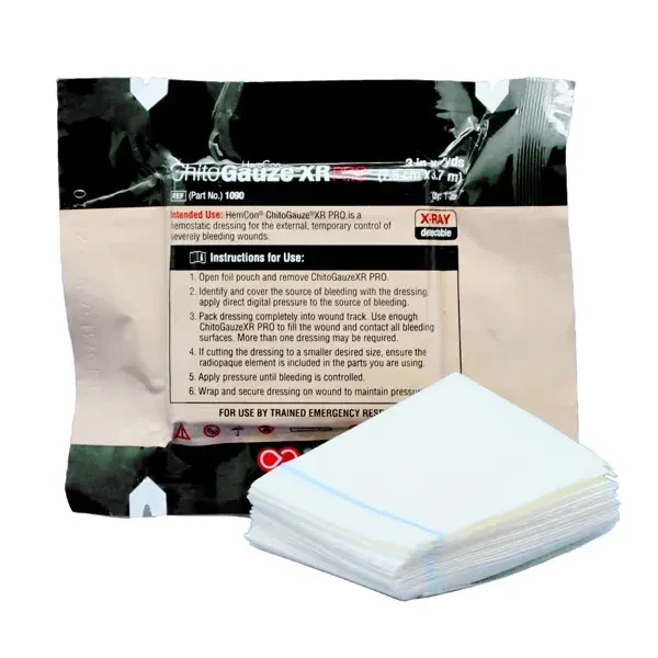 HemCon ChitoGauze XR PRO 7,5 cm x 3,7 meter 1 stuks