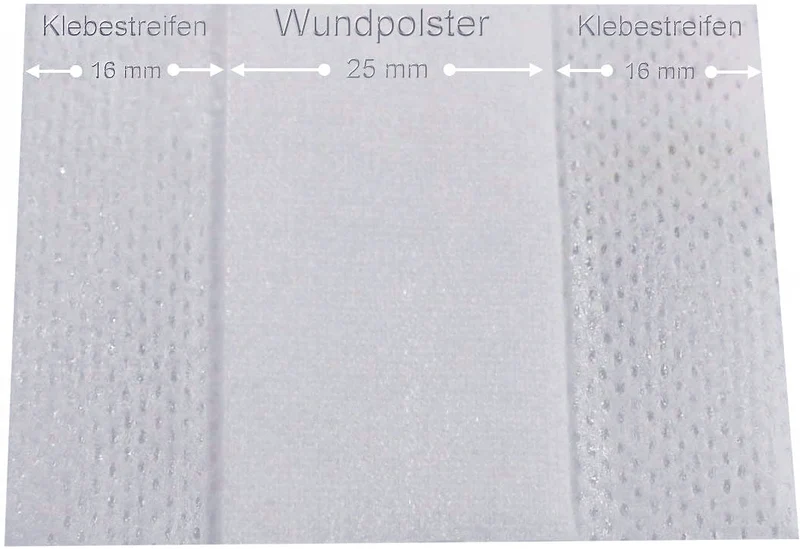 Noba Rudamed-sensitive Wundpflaster mit Vliesstoffauflage 6 cm x 1 m