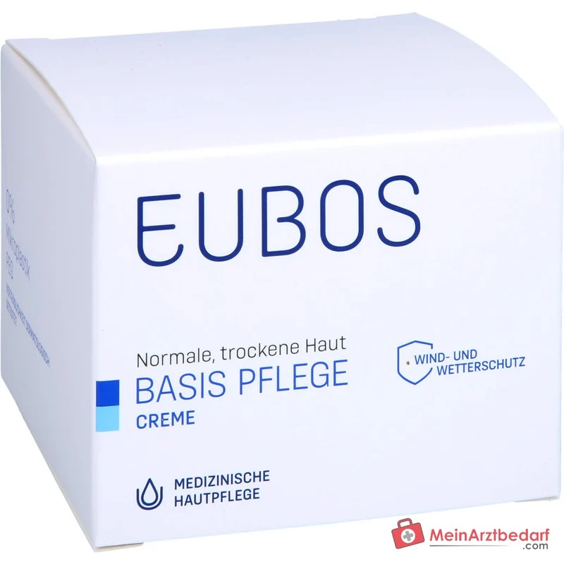 Eubos Basis Pflege Creme Intensivpflege Jojobaöl / Vitamin E / Allantoin / Panthenol Creme, 100 ml