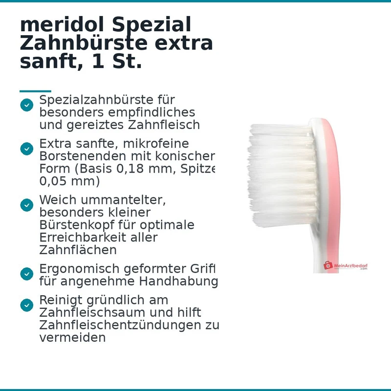 meridol Spezial Zahnbürste extra sanft, 1 St.