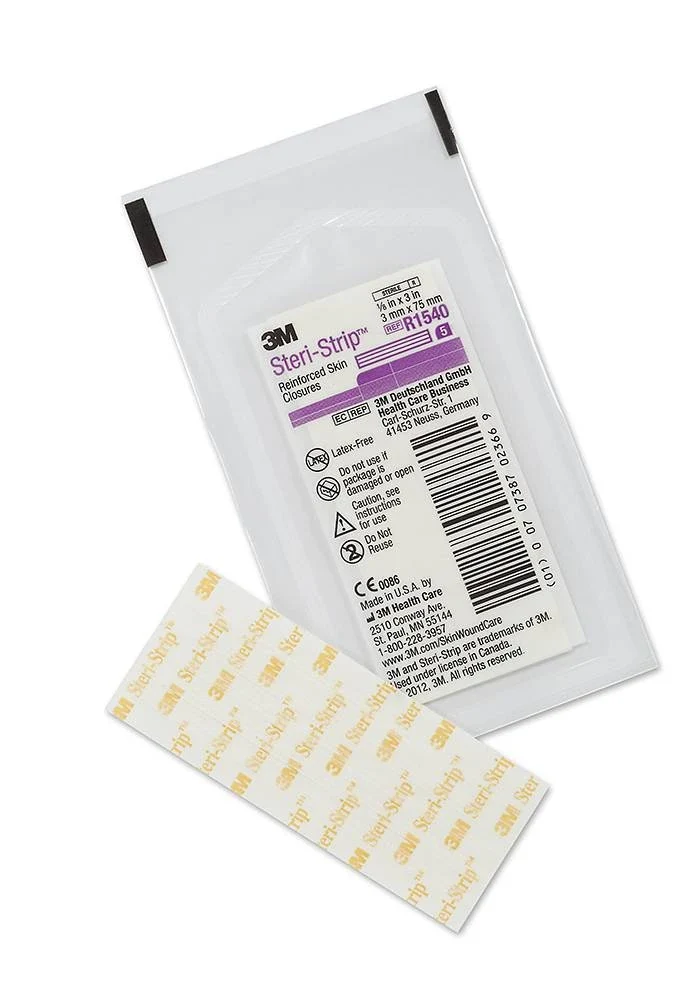 STERI-STRIP™ 75 MM X 3 MM - 1 x 5 strips (Paars)