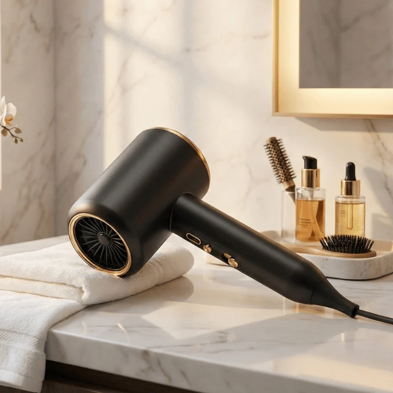 IONBLAST - 2400W Professioneller Haartrockner für glatte Frisuren & schnelles Trocknen