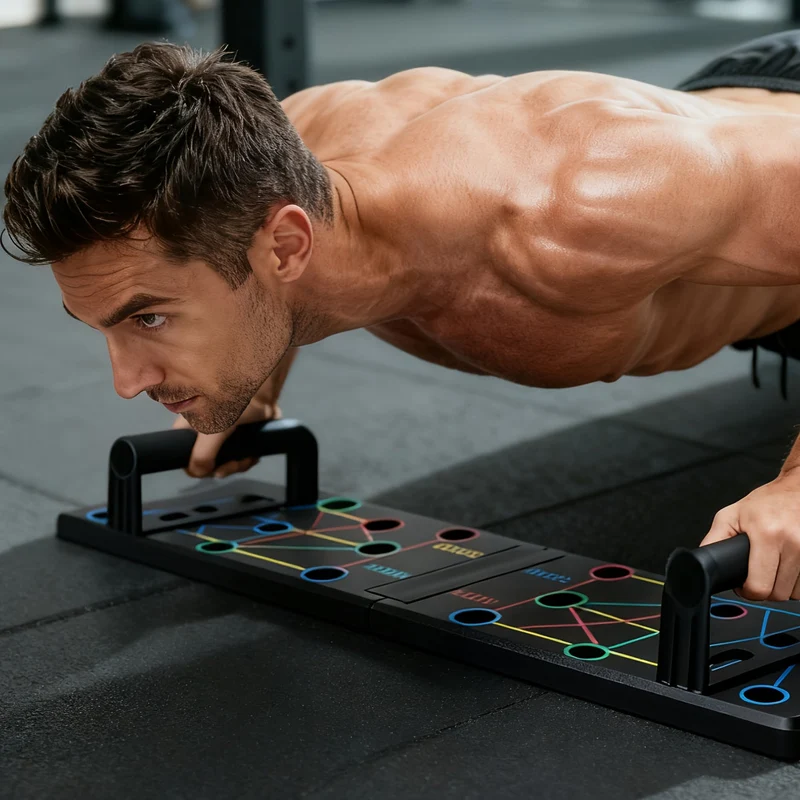 PUSHMASTER BOARD – Multifunktionales Push-Up-Trainingssystem für Ganzkörper-Workouts