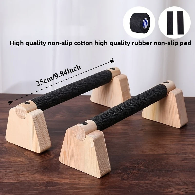PARELLA BARS – Holz-Push-Up-Barren für stabiles Krafttraining zu Hause