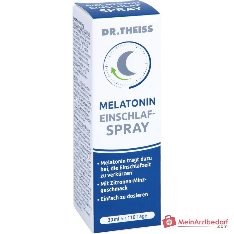 Dr. Theiss Melatonin Einschlaf-Spray Melatonin / Passionsblumenextrakt Mundspray, 30 ml
