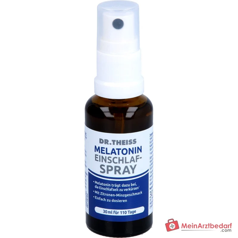 Dr. Theiss Melatonin Einschlaf-Spray Melatonin / Passionsblumenextrakt Mundspray, 30 ml