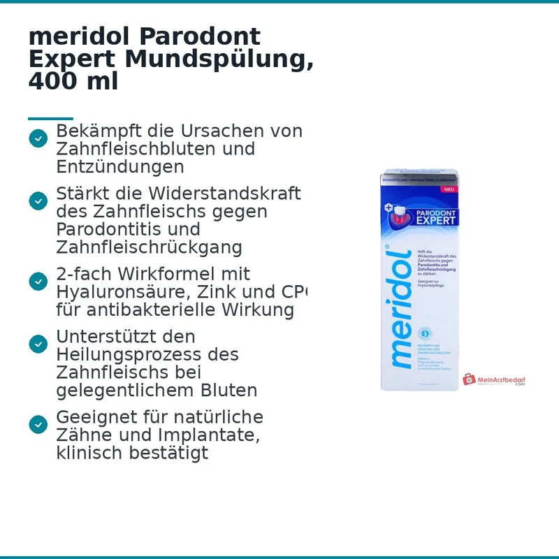 meridol Parodont Expert Mundspülung, 400 ml