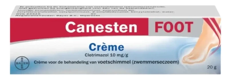 Canesten Foot creme - 20 gram