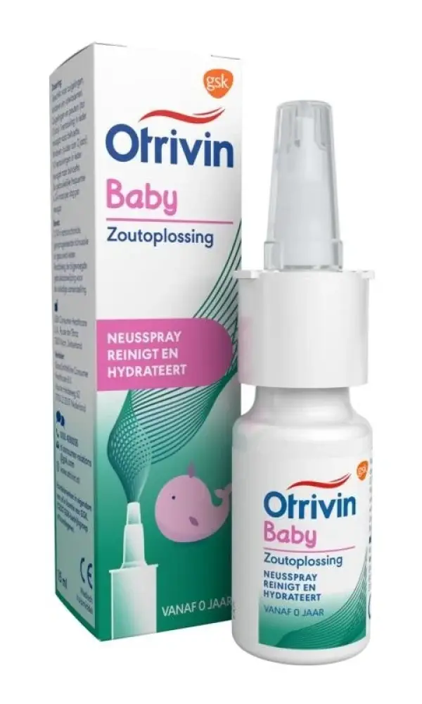 Otrivin Baby zoutoplossing spray GSK - 15 ml