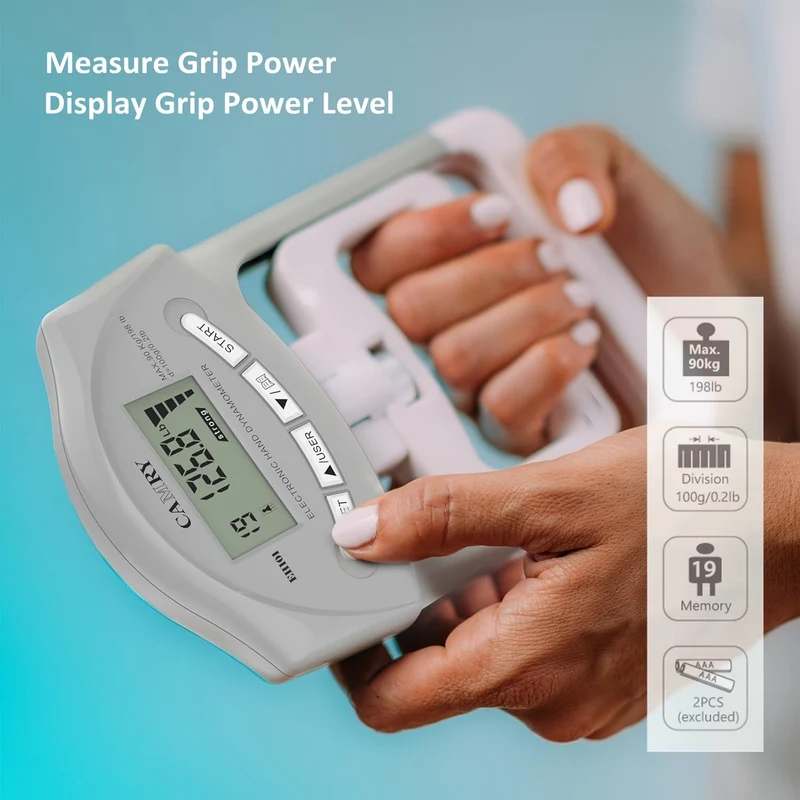 GRIPMETER PRO – Digitaler Griffkraftmesser mit automatischer Erfassung