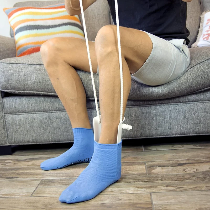 SOCKHELPER – Sockenausziehhilfe ohne Bücken