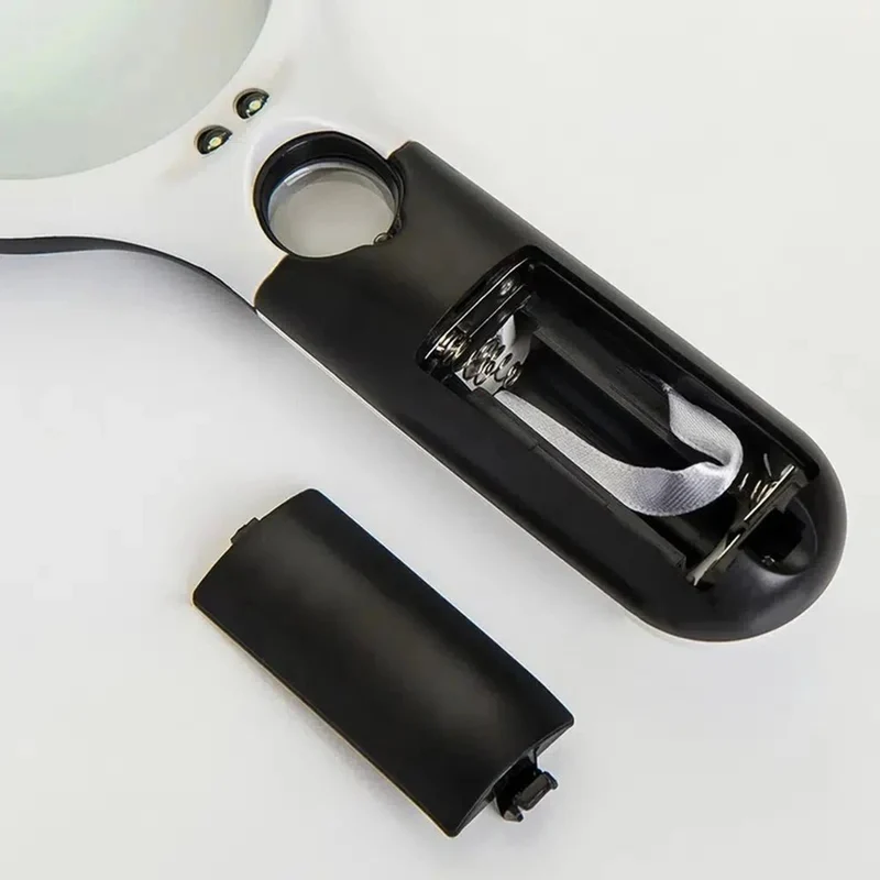 DETAILVIEW - 45x Handlupe mit LED-Licht, entwickelt für präzises Lesen und detaillierte Inspektion