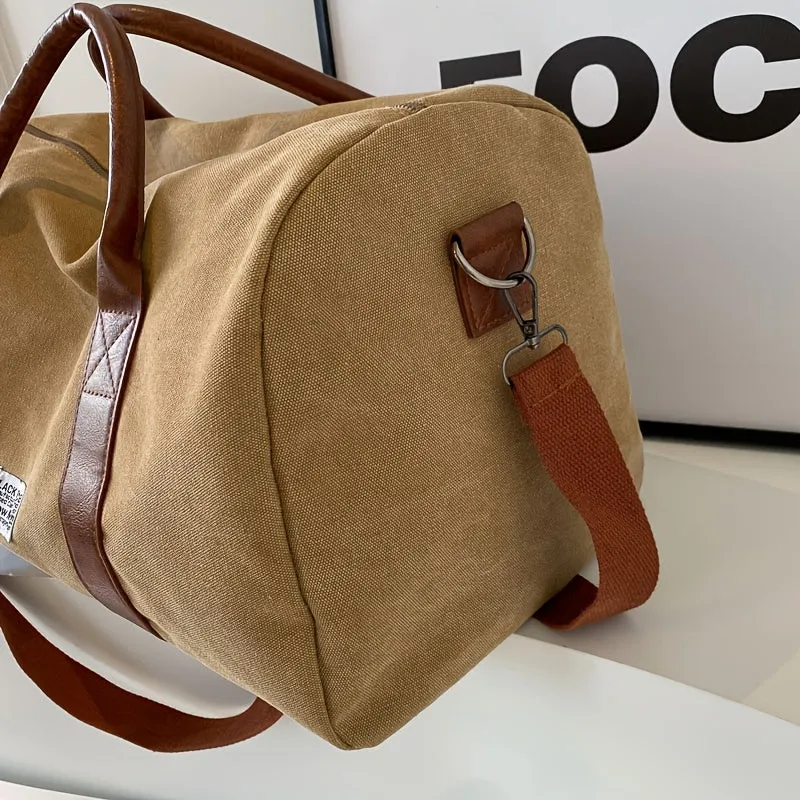 LUXIBAG - Vintage gewaschene Reisetasche mit großem Fassungsvermögen, multifunktionaler Organizer