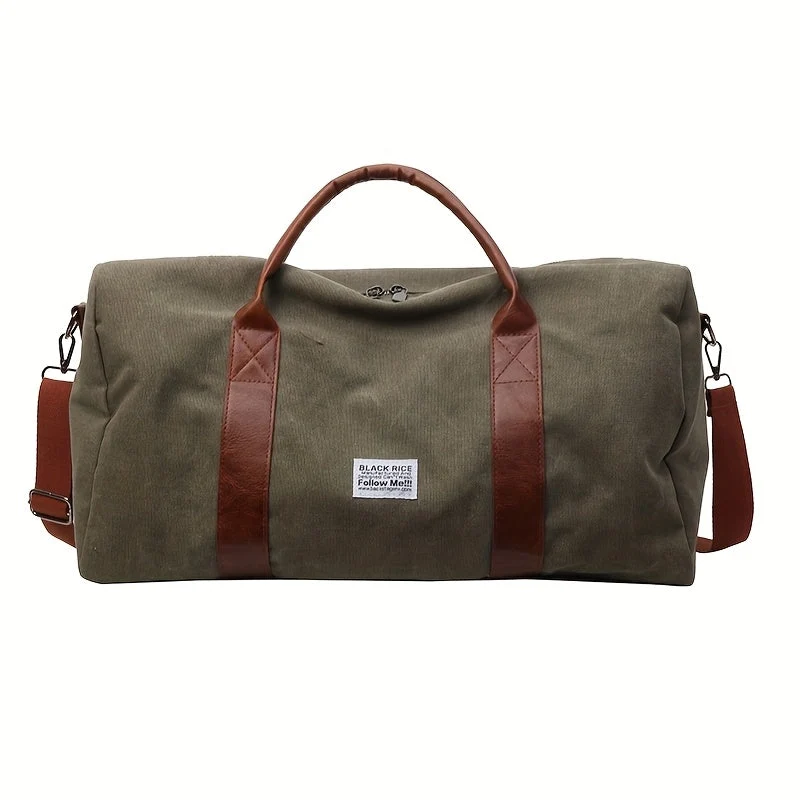 LUXIBAG - Vintage gewaschene Reisetasche mit großem Fassungsvermögen, multifunktionaler Organizer
