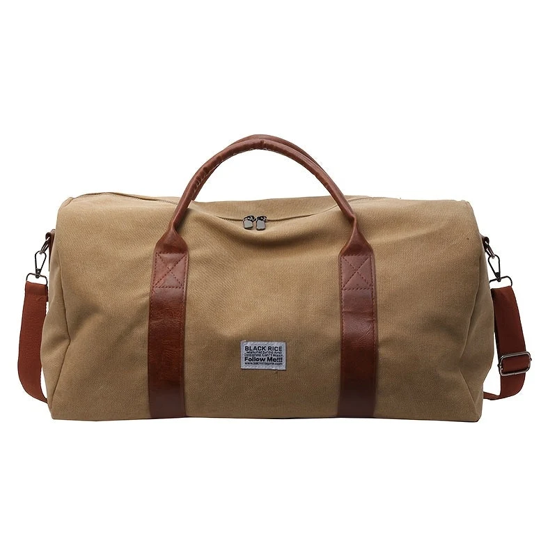 LUXIBAG - Vintage gewaschene Reisetasche mit großem Fassungsvermögen, multifunktionaler Organizer