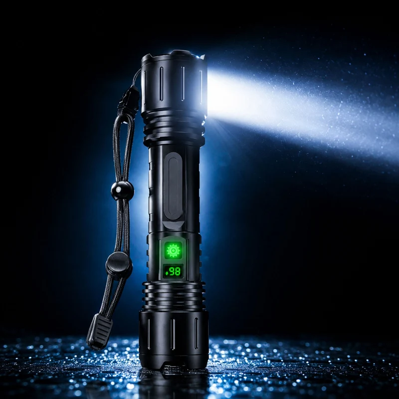 LUMINA TORCH – Taktische Taschenlampe mit extremer Helligkeit