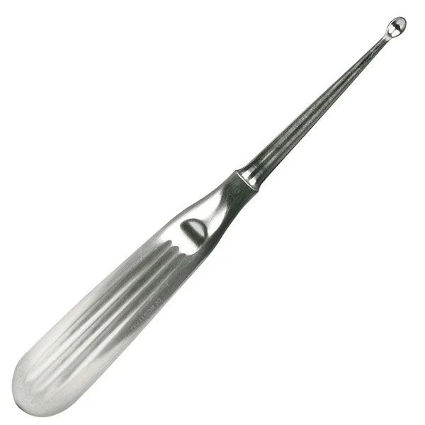Volkmann scherpe lepel 4 mm # 0 17cm. rvs.