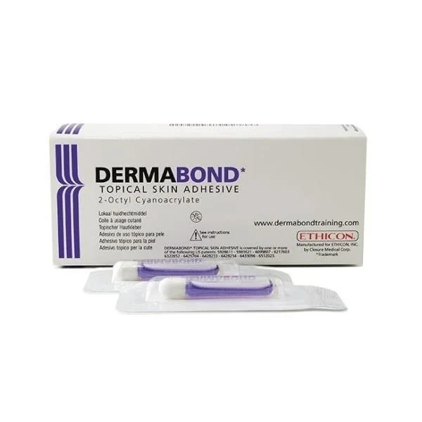 Dermabond Wond- en Huidlijm 0,5 ml – 12 stuks | Snelle en Betrouwbare Wondhechting