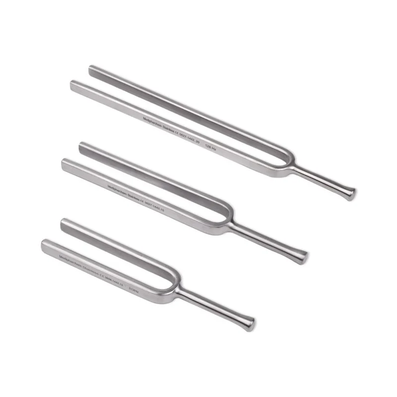 Stemvork 128 herz RVS
