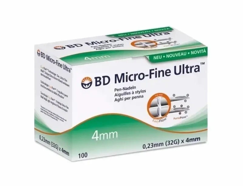 embecta Micro-Fine Ultra™ Pennaalden 0,23 x 4 mm 32G 100 stuks 321097