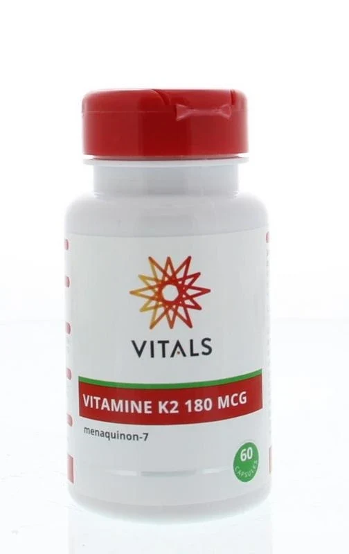 Vitals Vitamine K2 180 mcg - 60 capsules