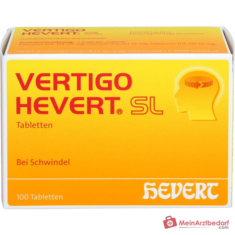 Hevert Vertigo SL Tabletten, 100 St.