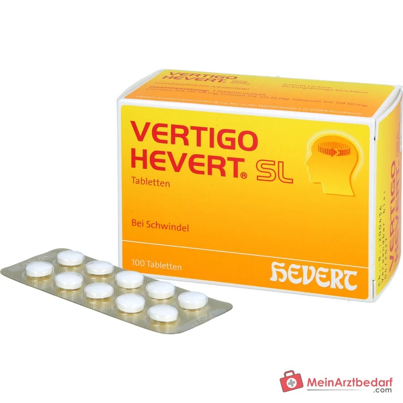 Hevert Vertigo SL Tabletten, 100 St.